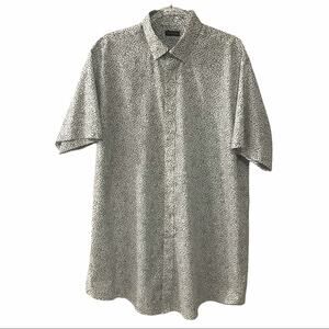 Van Heusen Tall Fit Wrinkle Free Short Sleeve Shirt - 17.5